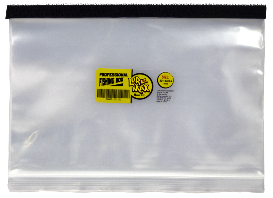 Bolsos ZIP para estuche LureMax Zip-Lock 712