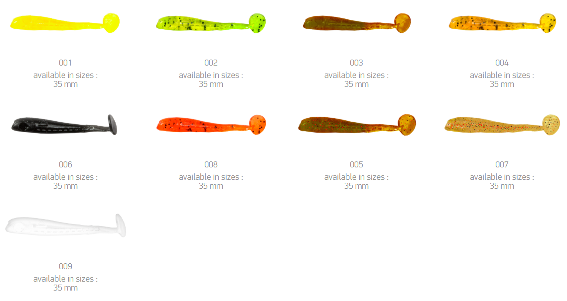 Vinilos LureMax PINHEAD MINNOW - Imagen 2