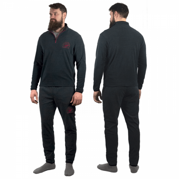 Conjunto Polar Microfleece Alaskan Kenai gris