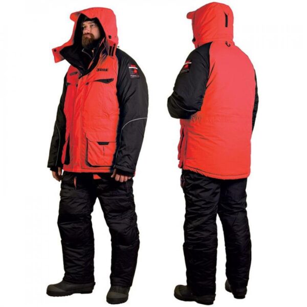 Traje invierno chaqueta y peto Alaskan NewPolarM rojo/negro