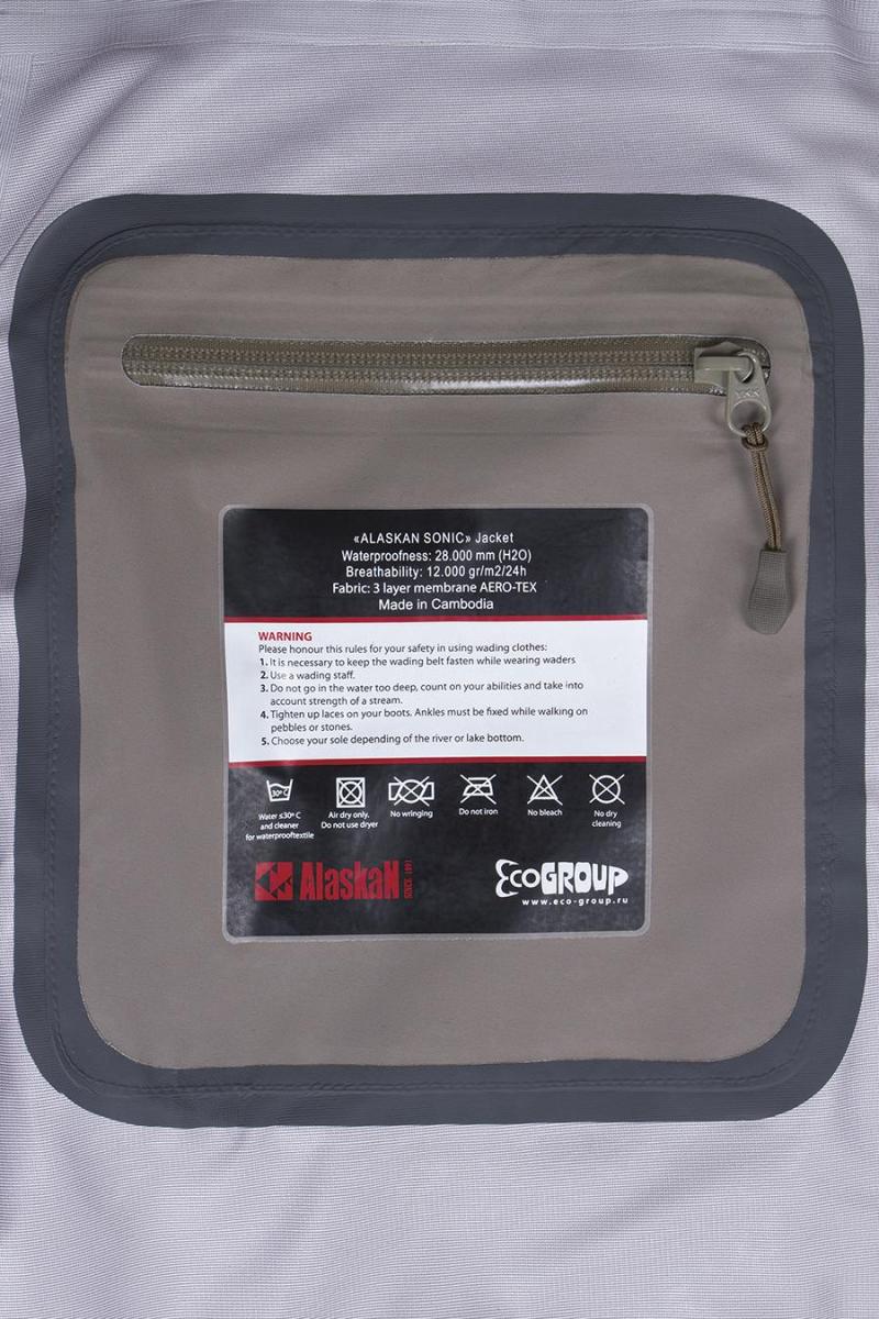 Chubasquero para vadeador Alaskan Scout - Imagen 4
