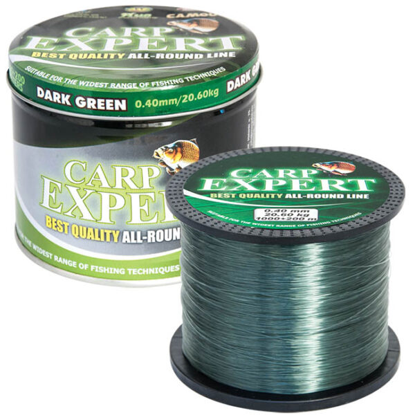 HILO CARP EXPERT VERDE OSCURO 1200M