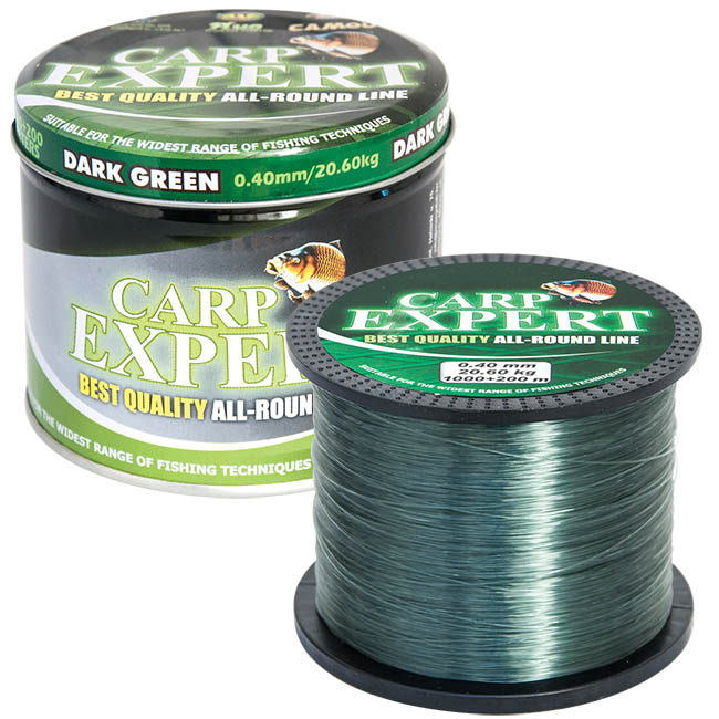 HILO CARP EXPERT VERDE OSCURO 1200M