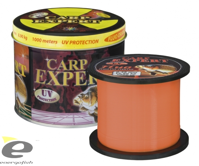 HILO CARP EXPERT UV FLUO NARANJA 1000M