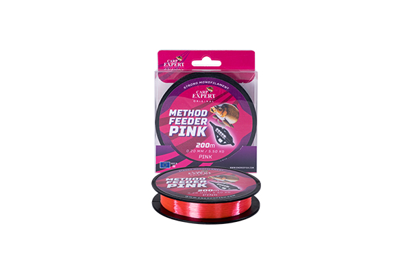 HILO CARP EXPERT METHOD FEEDER PINK 200M