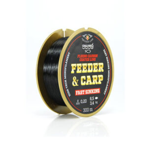 HILO CRALUSSO FEEDER & CARP FLUOROCARBON COATED FAST SINKING NEGRO