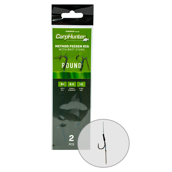 APAREJO CARP HUNTER ROUND CARP BAIT STING METHOD RIG