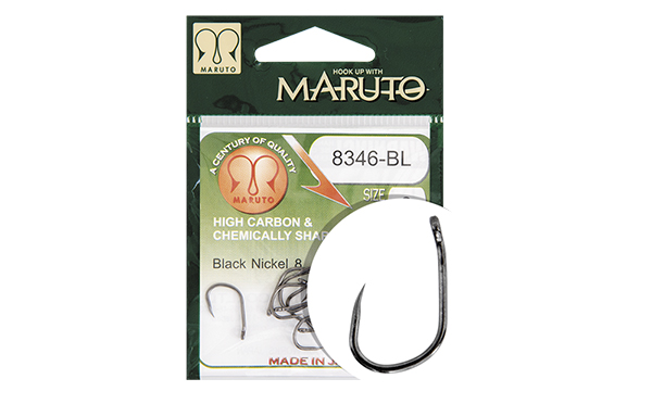 ANZUELO MARUTO 8346BL BLACK NICKEL