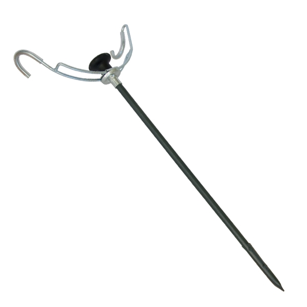 PINCHO SUJETA CAÑA CON CABEZAL CURVADO