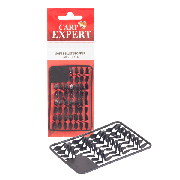 CARP EXPERT SOFT PELLET STOPPER GRANDE NEGRO
