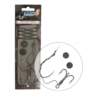 APAREJO PARA SILURO KOOS CON ANZUELO TRIPLE COMBI RIG