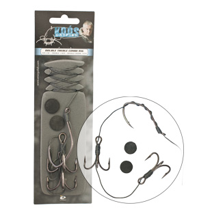 APAREJO PARA SILURO KOOS CON 2 ANZUELOS TRIPLE COMBI RIG