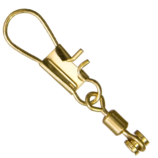 CARP EXPERT QUITAVUELTAS DORADO CON CLIP INTERLOCK