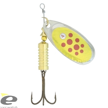 CUCHARILLA GIRATORIA KAMASAKI FALCON BLACK EYE GOLD