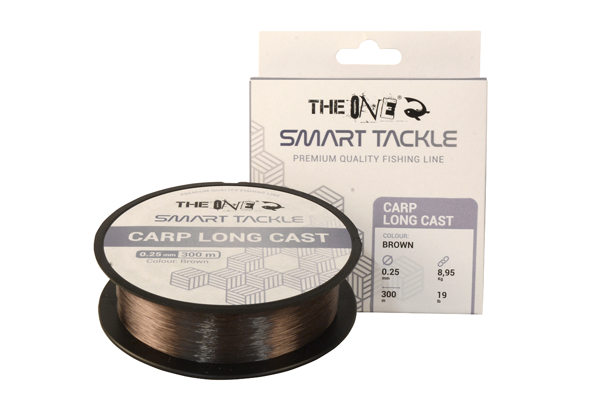 HILO THE ONE CARP LONG CAST BROWN LINE 300M - Imagen 2