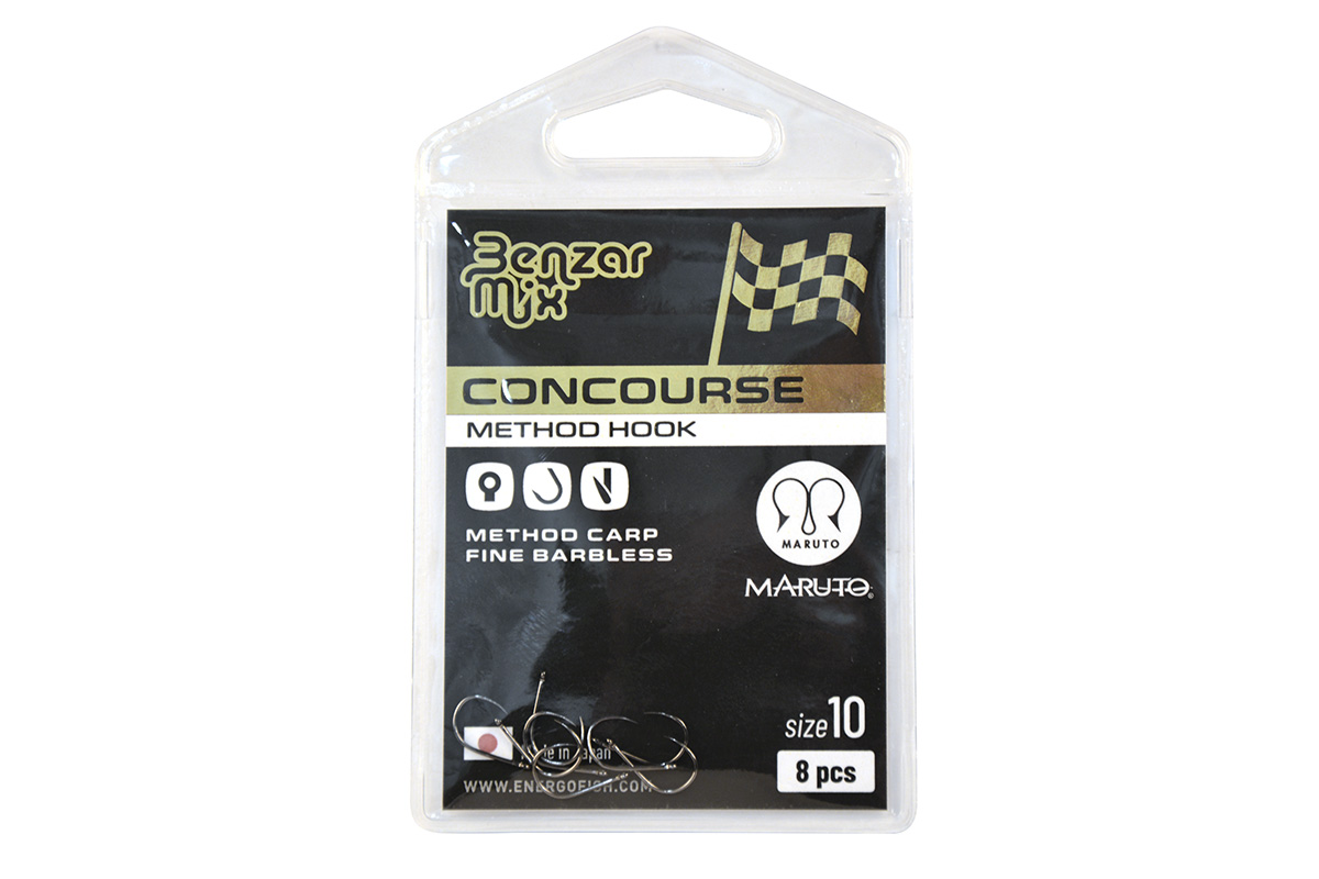 ANZUELO BENZAR MIX CONCOURSE SIN MUERTE METHOD CARP FINE - Imagen 2