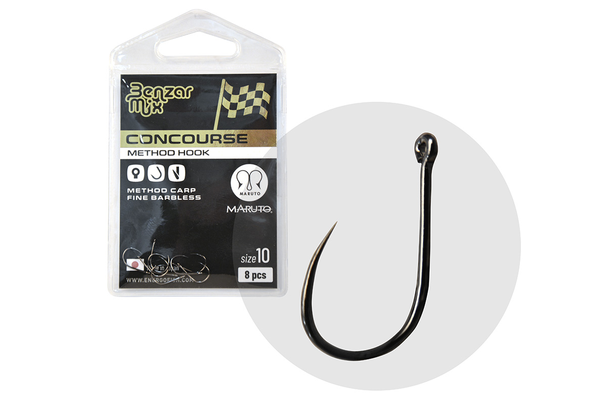 ANZUELO BENZAR MIX CONCOURSE SIN MUERTE METHOD CARP FINE - Imagen 3