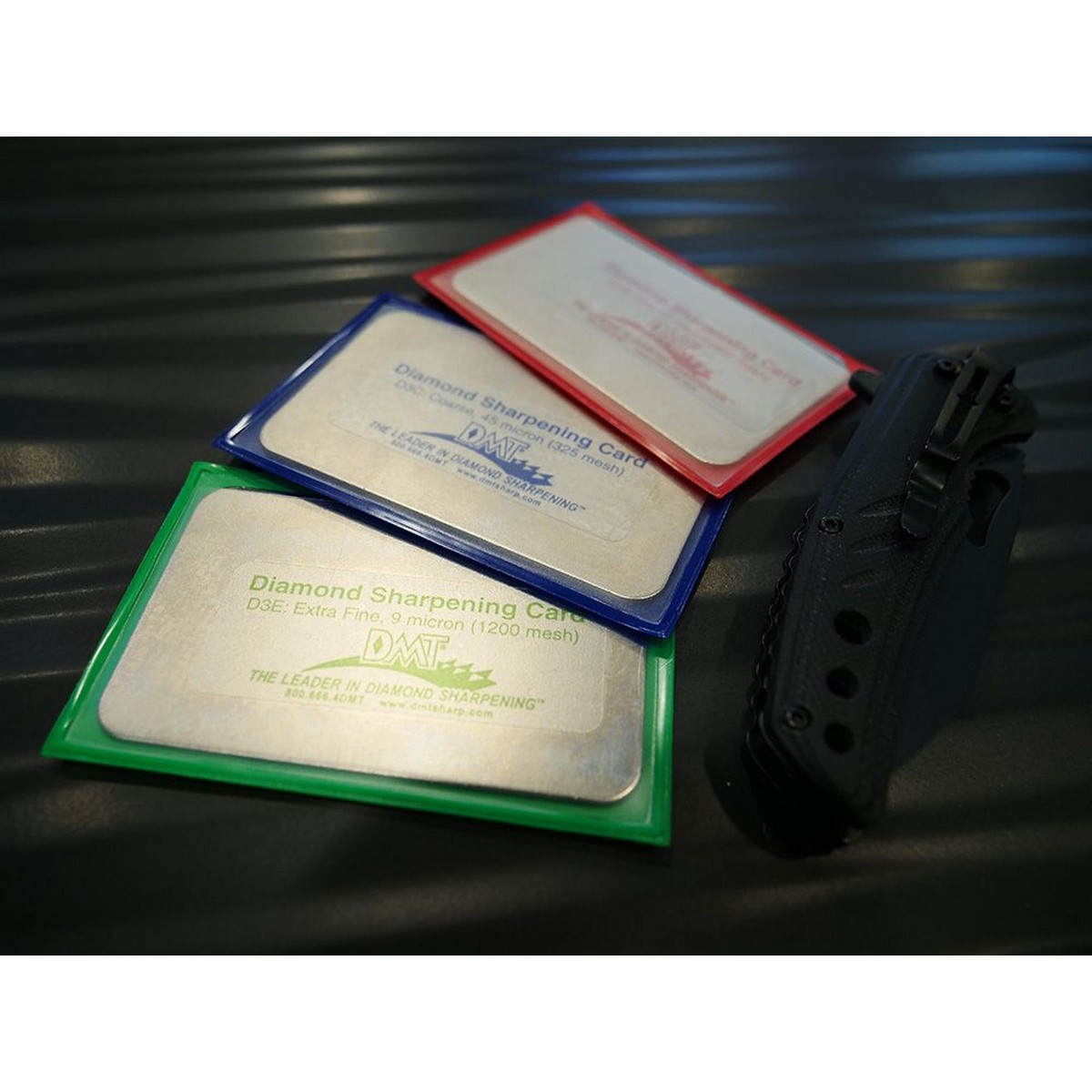 DMT DIA-SHARP SHARPENER SET (3PCS) - EXTRA-FINE, FINE AND COARSE DIAMOND - Imagen 4
