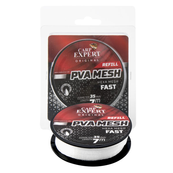 BOBINA MALLA PVA CARP EXPERT HEXA MESH FAST