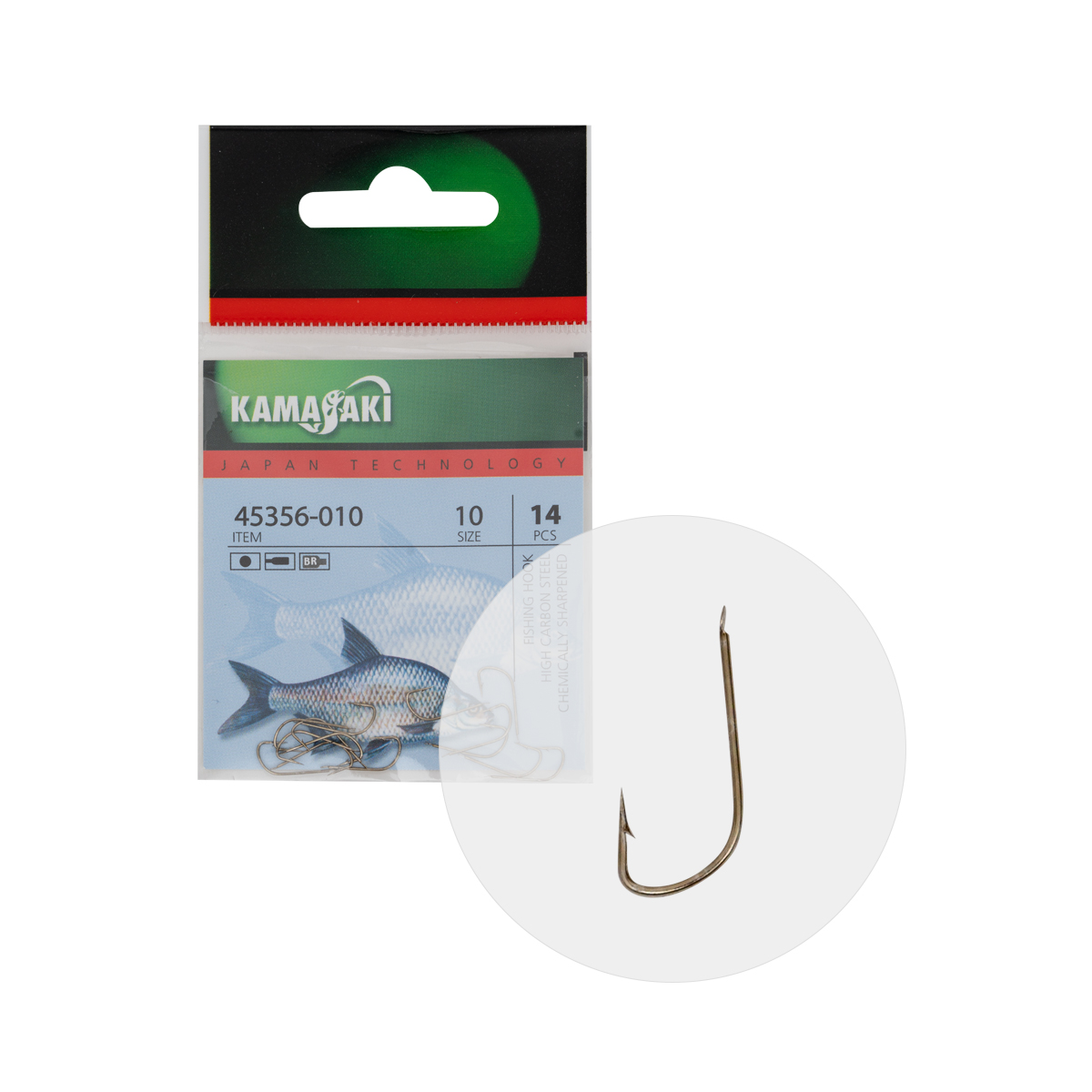 ANZUELO CARBONO KAMASAKI P801BR