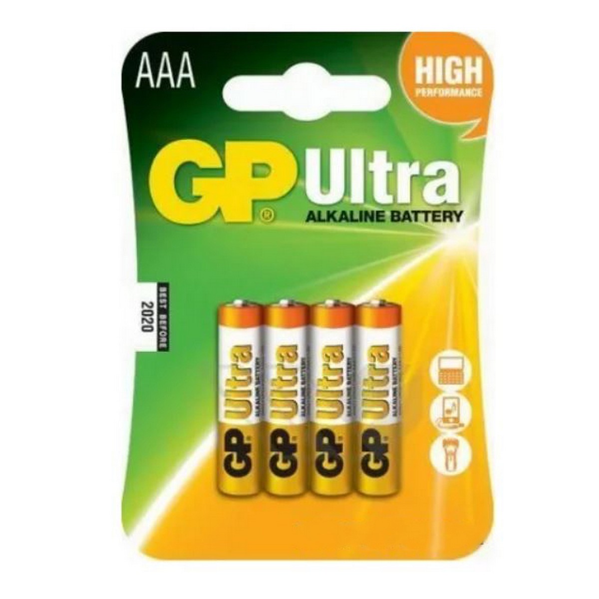 GP ULTRA ALKALI AAA MICRO BATTERY