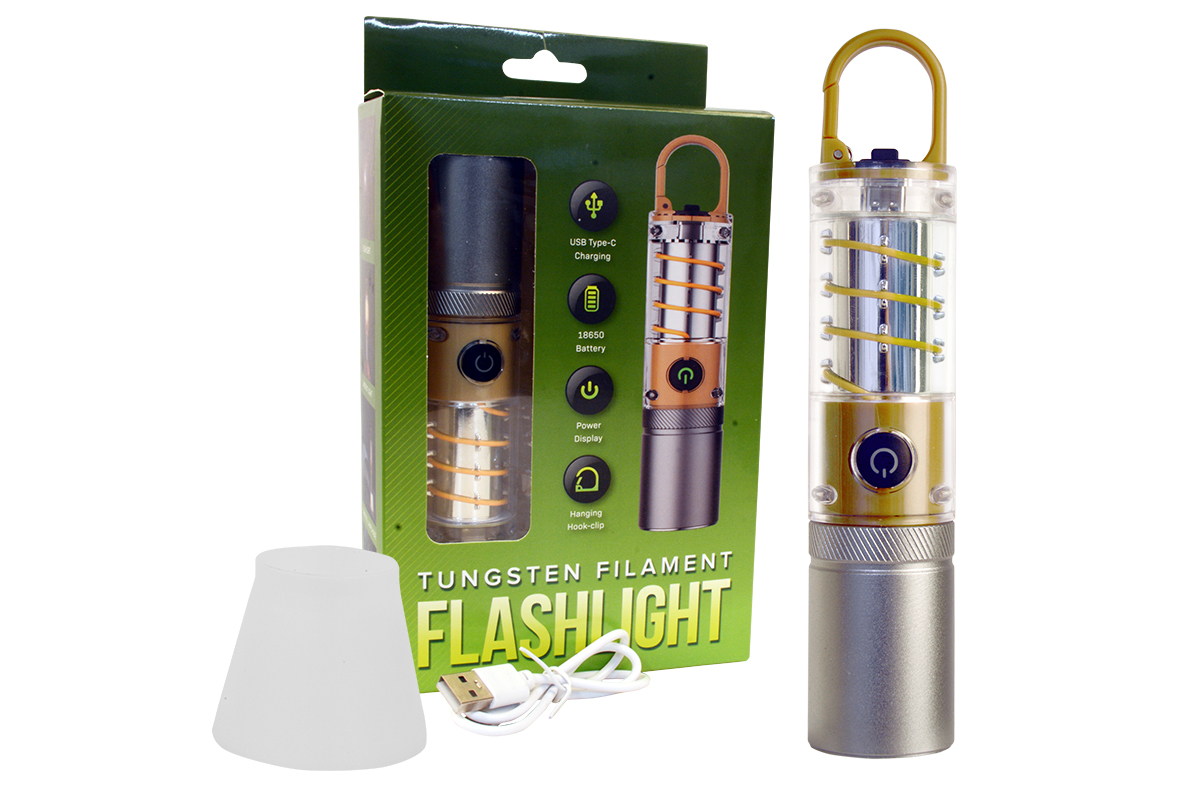 OUTDOOR TUNGSTEN FIBRE FLASHLIGH