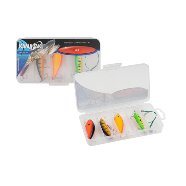 SET SEÑUELOS HOT WOBBLER
