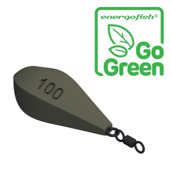 PLOMO CARP EXPERT GO GREEN CON QUITAVUELTA TORPEDO