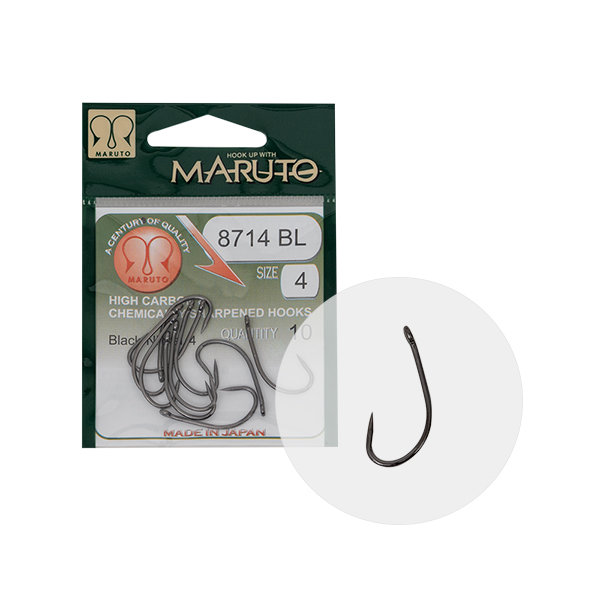 ANZUELO MARUTO 8714BL CARP HOOKS
