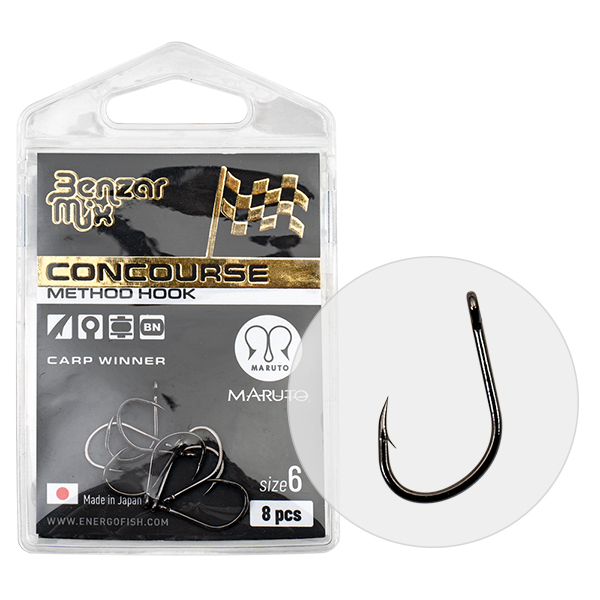 ANZUELOS BENZAR CONCOURSE METHOD CARP WINNER