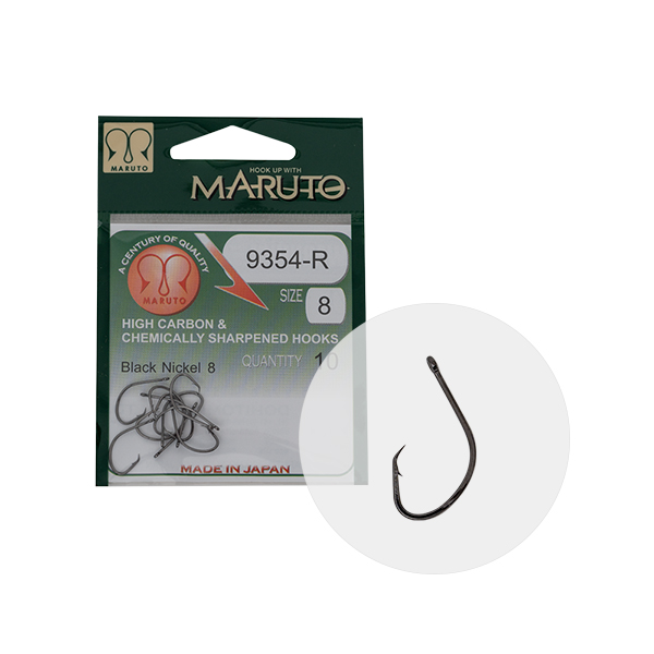 ANZUELO MARUTO 9354-R BLACK NICKEL