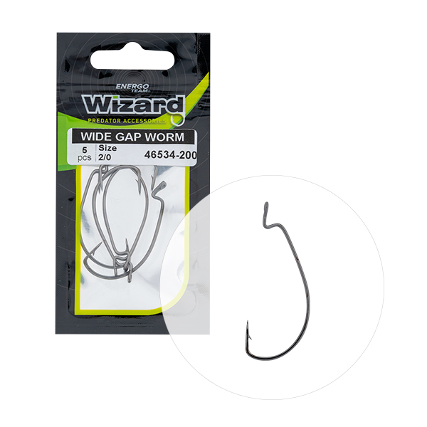 ANZUELO WIZARD WIDE GAP WORM OFFSET