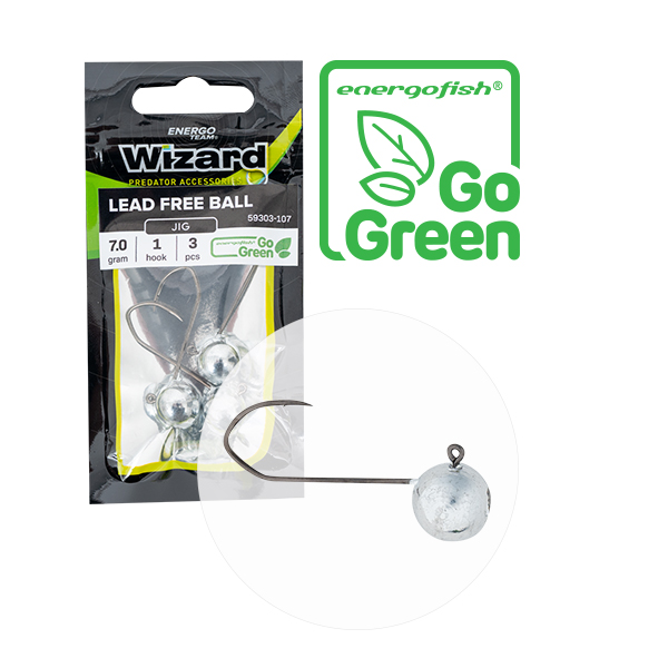 JIG PLOMADO WIZARD GO GREEN - Imagen 2