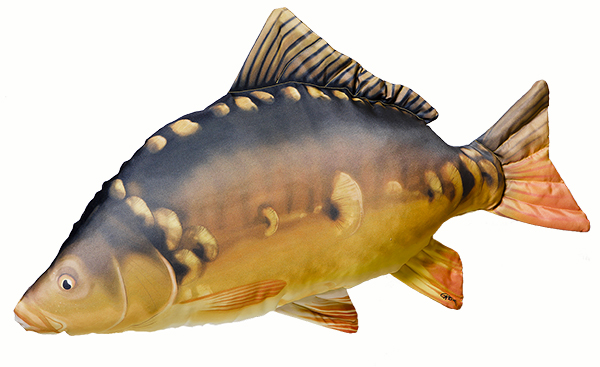 COJIN CARPA GRANDE 80CM