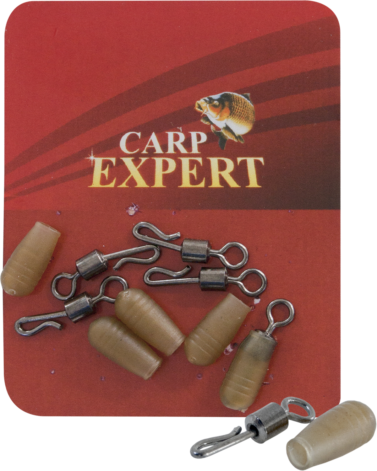 QUITAVUELTAS QUICK CHANGE CON TOPE DE GOMA CARP EXPERT