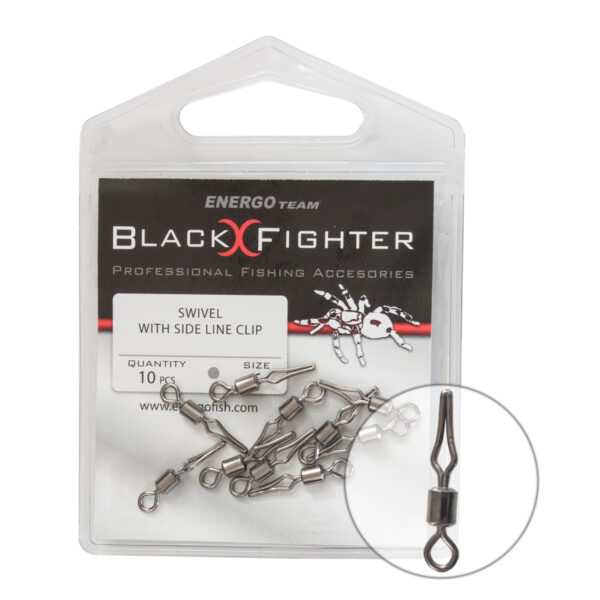 QUITAVUELTAS CON CLIP PLANO BLACK FIGHTER 6
