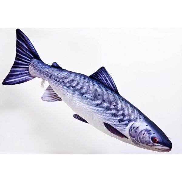 COJIN SALMON DEL ANTLANTICO 90CM