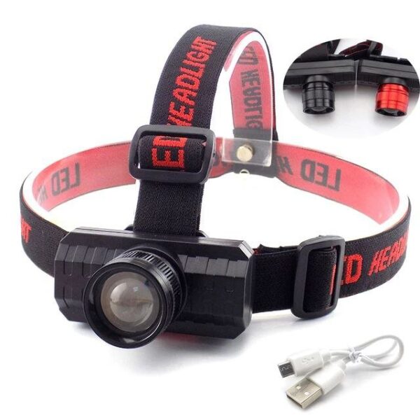 Linterna frontal LED