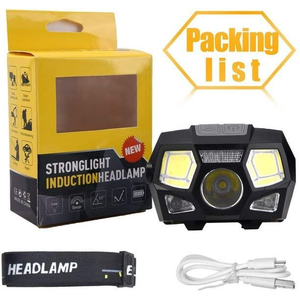 Linterna frontal LED 300 lúmenes