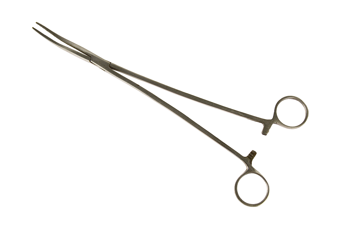 PINZA PARA DESANZUELAR CURVO 25cm