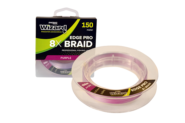HILO TRENZADO WIZARD EDGE PRO 8X BRAID VIOLET BRAIDED LINE 150M